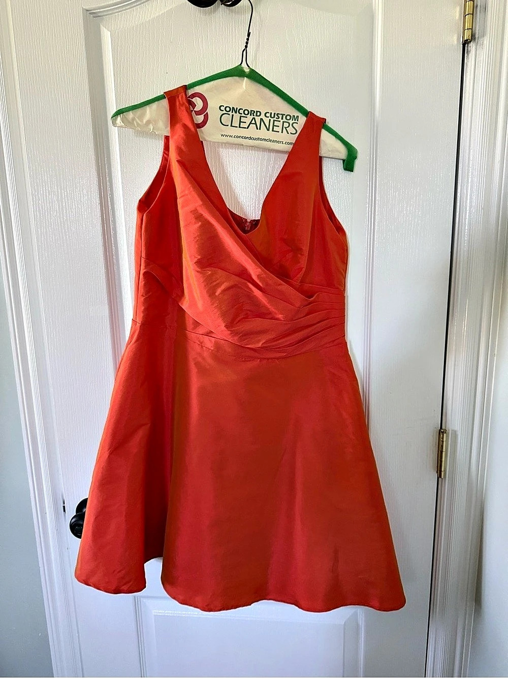 Orange Mini Dress size 16 (fits like a US 12)